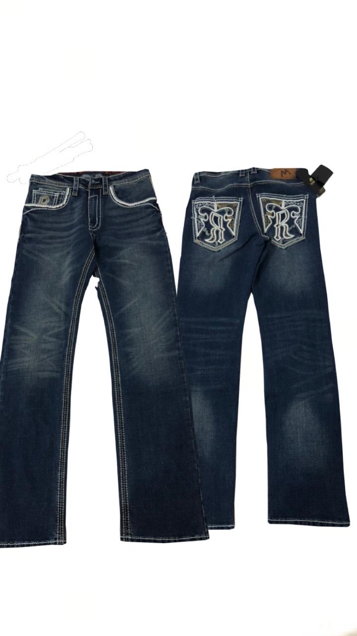 Modelo de pantalón de mezclilla El Vaquero